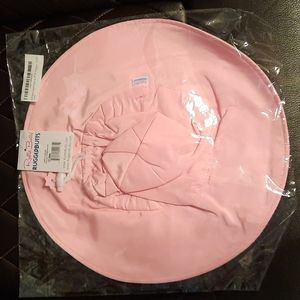 RuffleButts Pink Sun Protective Hat 12-24 months